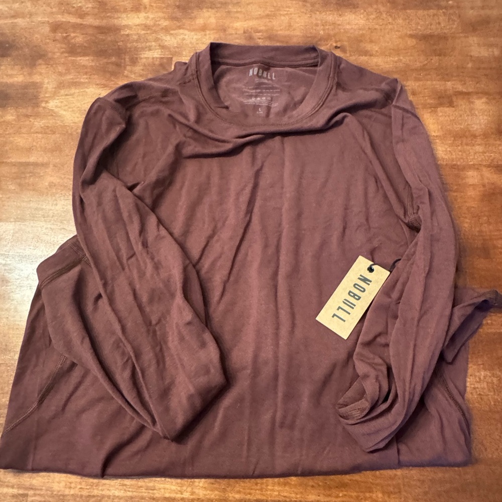 NOBULL Brown Long Sleeve Tee